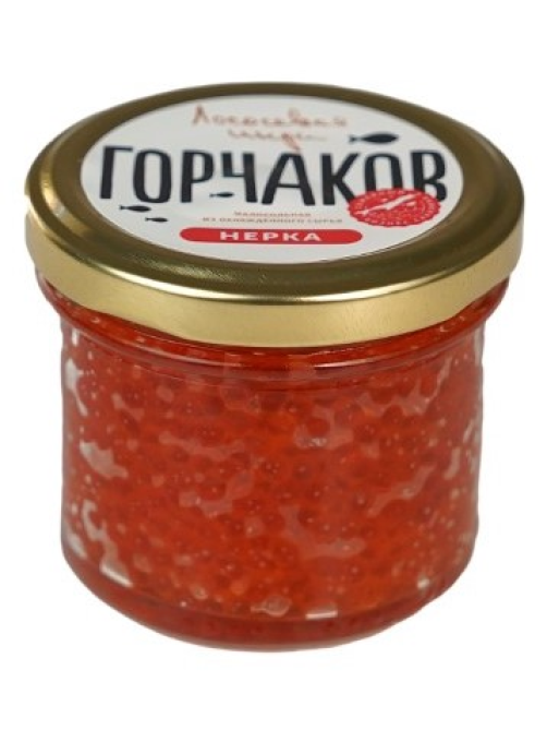 Икра лососевая Gorchakov Group нерка, 100г