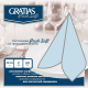 Салфетки бумажные Gratias Push Soft 2 слоя бордовые 33 x 33см, 50шт
