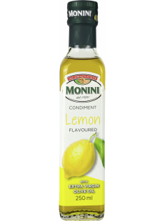 Масло оливковое Monini с лимоном Extra Virgin нерафинированное, 250мл