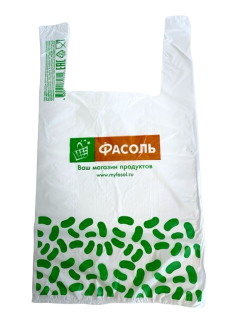 Пакет-майка Fasol 50 штук, 36x65см