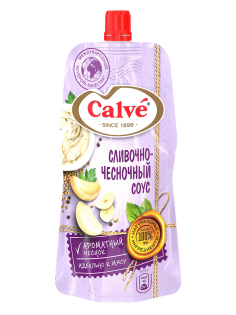 Соус Calve Сливочно-чесночный, 230г
