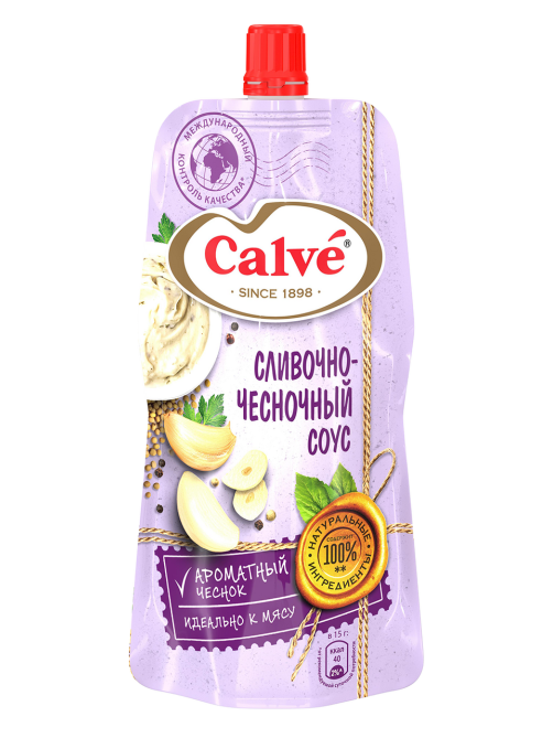 Соус Calve Сливочно-чесночный, 230г