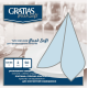 Салфетки бумажные Gratias Push Soft 2 слоя зеленые 33 x 33см, 50шт