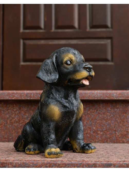 Фигурка Decobraz щенок ротвейлера, 28 x 17 x 22см