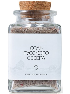 Соль копченая Соль русского Севера с розовым перцем, 70г