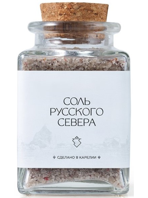 Соль копченая Соль русского Севера с розовым перцем, 70г