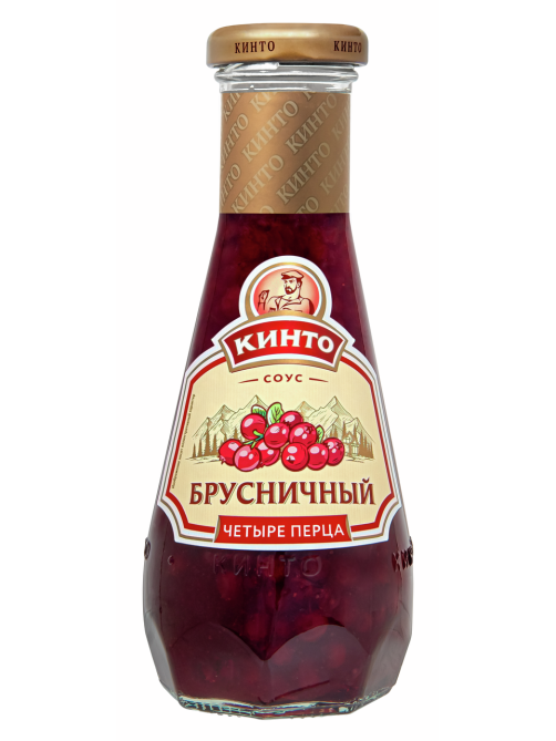 Соус Кинто Брусничный 4 перца, 320г