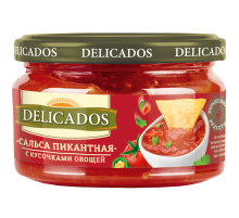 Соус Delicados овощной сальса пикантная, 200г