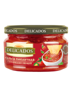 Соус Delicados овощной сальса пикантная, 200г