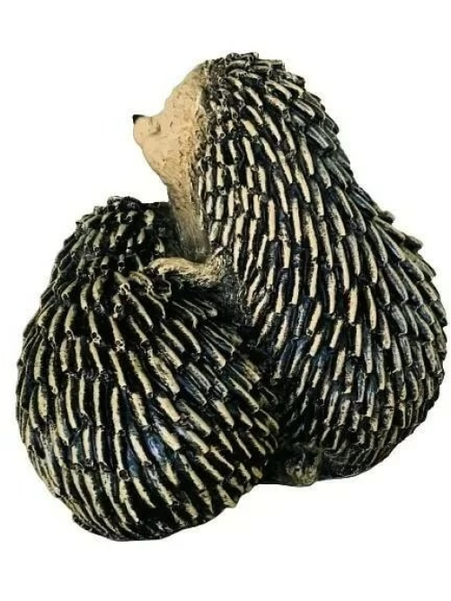 Фигурка садовая Decobraz Ежики, 21 x 19 x 16см