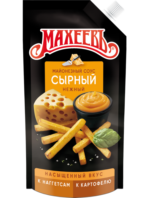Соус Махеевъ сырный 50.5%, 200г