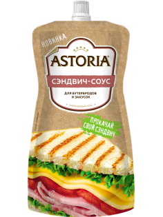 Соус майонезный Astoria Сэндвич-соус для бутербродов и закусок 30%, 200г