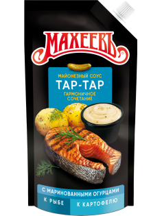 Соус Махеевъ Тар-Тар с маринованными огурчиками 25%, 200г