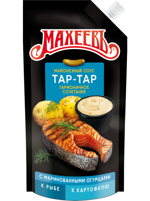Соус Махеевъ Тар-Тар с маринованными огурчиками 25%, 200г