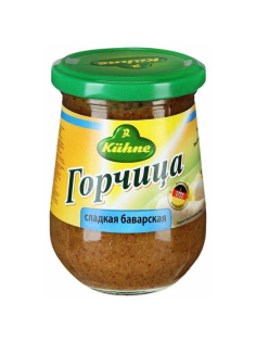 Горчица Kuhne сладкая баварская, 250мл
