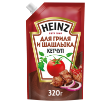 Кетчуп Heinz Для гриля и шашлыка, 320г