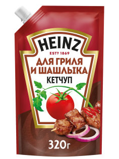 Кетчуп Heinz Для гриля и шашлыка, 320г