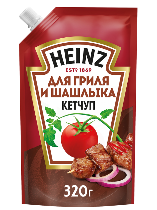 Кетчуп Heinz Для гриля и шашлыка, 320г