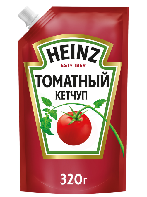 Кетчуп Heinz Томатный, 320г