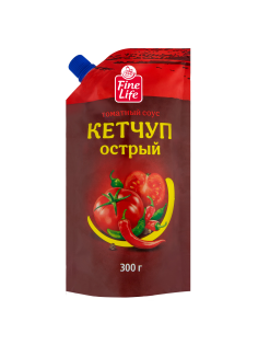 Fine Life Кетчуп острый, 300г