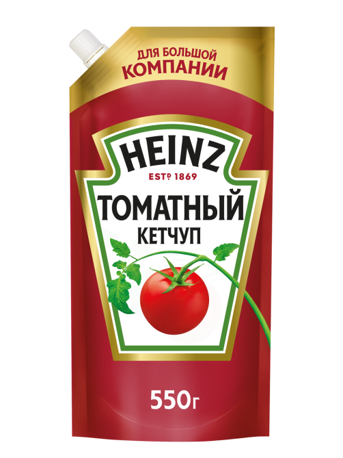 Кетчуп томатный Heinz 550г
