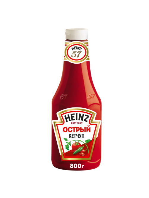 Кетчуп Heinz острый, 800г