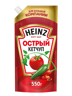 Кетчуп Heinz острый, 550г