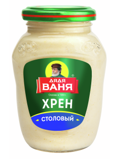 Хрен Дядя Ваня столовый, 140г
