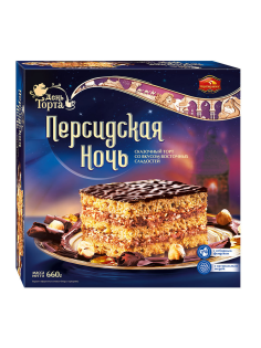 Торт Черемушки День торта Персидская ночь, 660г