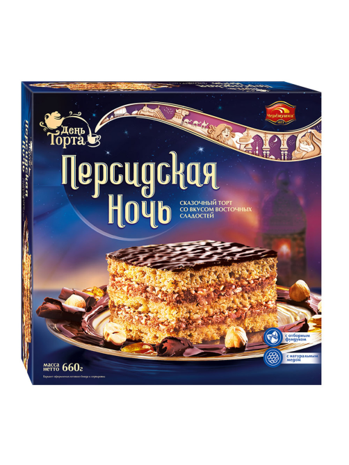 Торт Черемушки День торта Персидская ночь, 660г