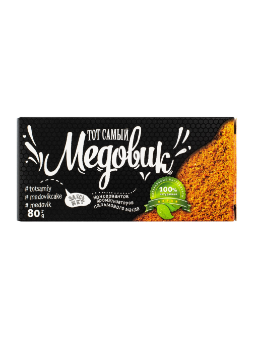 Торт Кондитерская Прохорова Медовик, 80г