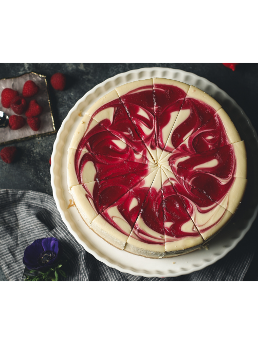Чизкейк Cheeseberry New York с малиной замороженный 16 порций, 1.66кг