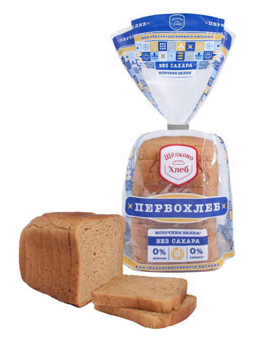 Хлеб Щелковохлеб Первохлеб нарезка, 310г