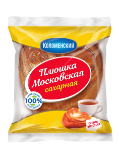 Плюшка Московская Коломенский сахарная, 150г