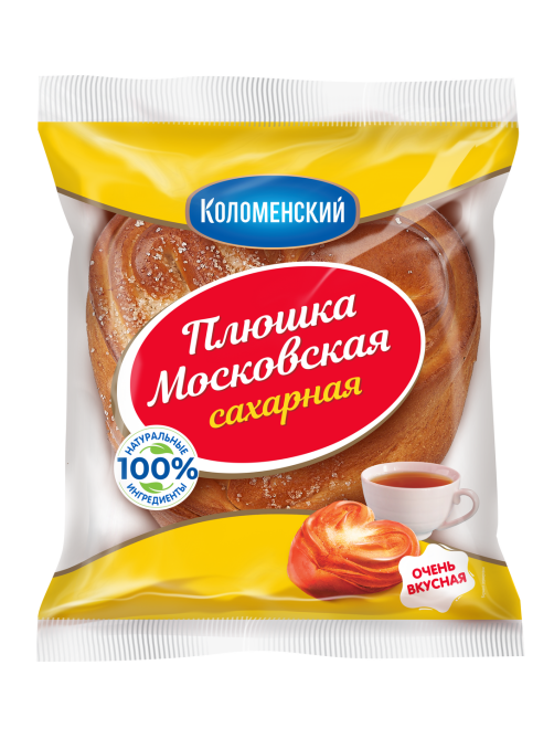 Плюшка Московская Коломенский сахарная, 150г