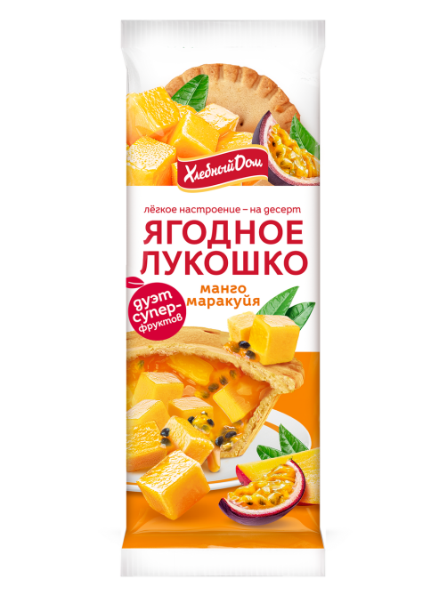 Десерт ягодное лукошко Хлебный дом Манго-маракуйя, 140г