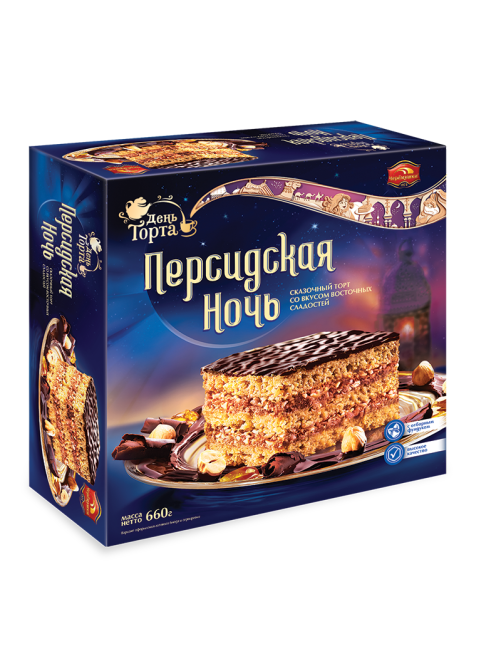 Торт Черемушки День торта Персидская ночь, 660г