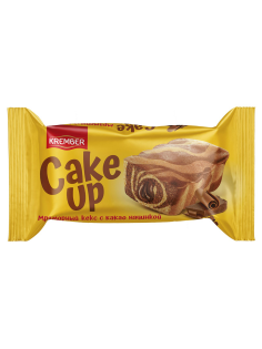 Кекс Krember Cake Up мраморный с какао начинкой, 50г
