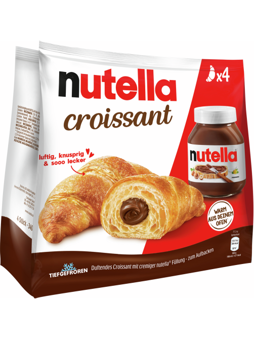 Круассаны Nutella замороженные, 340г