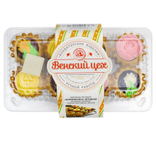 Пирожное Венский цех Корзиночка ягодная, 260г