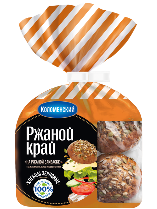Хлебцы Коломенский Здоровый край зерновые мягкие, 260г