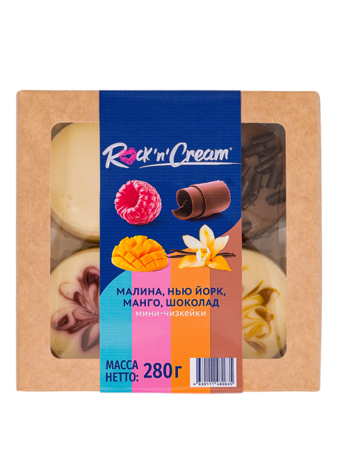 Набор мини-чизкейков Rock'n'Cream 280г