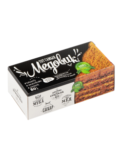 Торт Кондитерская Прохорова Медовик, 80г