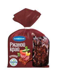 Хлеб Коломенский ржаной край зерновой, 300г