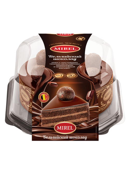 Торт Mirel Бельгийский шоколад, 750г