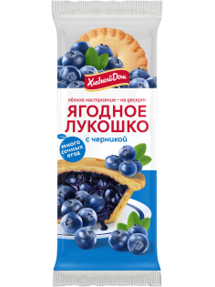 Десерт Хлебный дом Ягодное лукошко черника, 140г