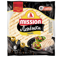 Лепешка Mission Тортилья гриль 6 шт по 20 см, 250г