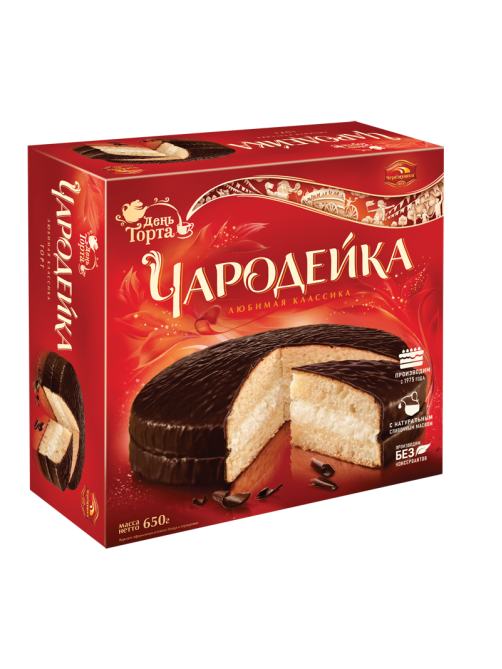 Торт Черемушки Чародейка, 650г