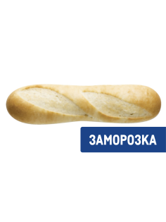 Багет Еврохлеб Французский замороженный (125г x 2шт), 250г