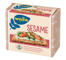 Хлебцы Wasa пшеничные с посыпкой из жареного кунжута, 200г